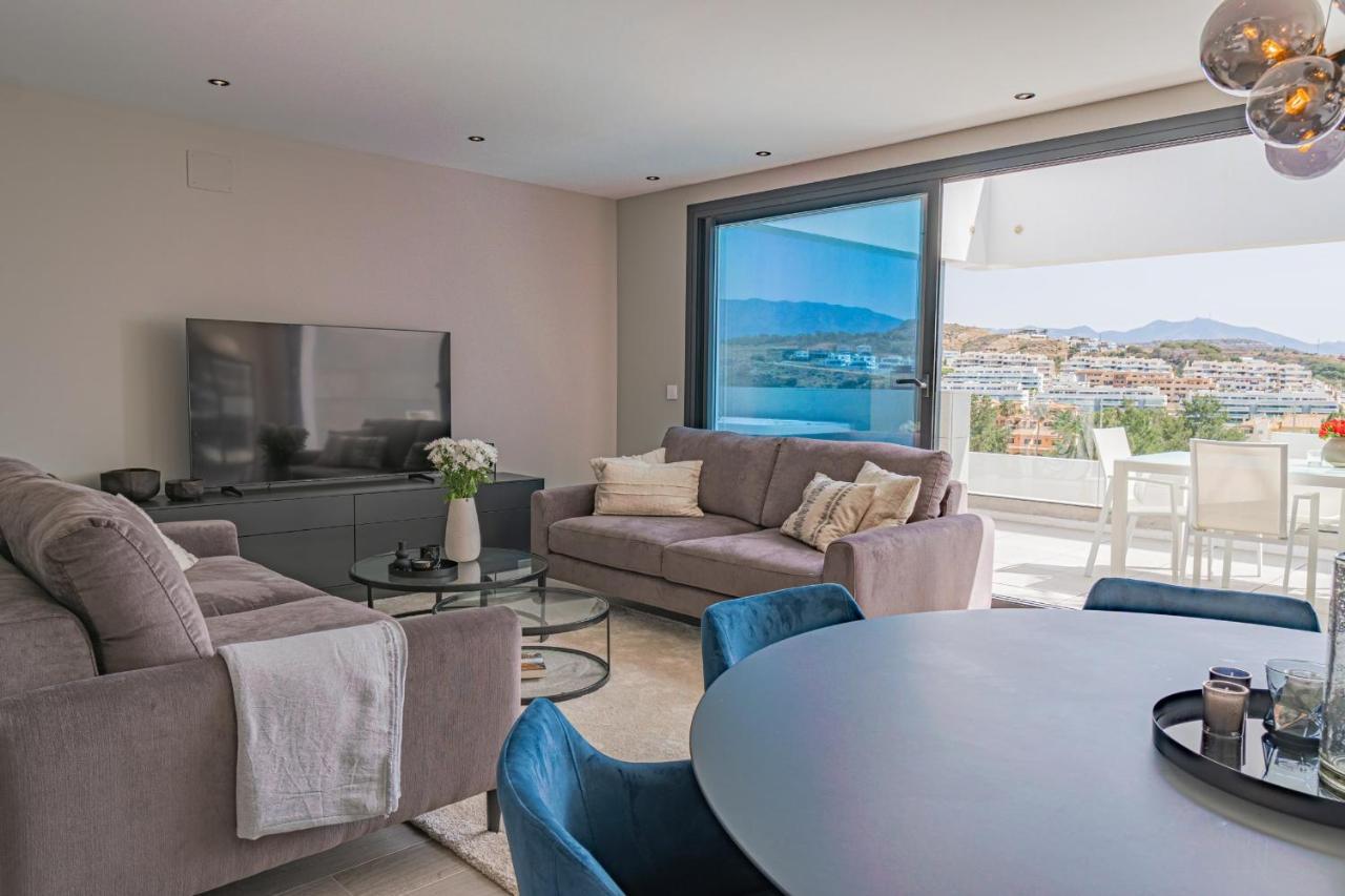 Magnificent Frontline Golf Penthouse In Navigolf La Cala De Mijas Exterior foto